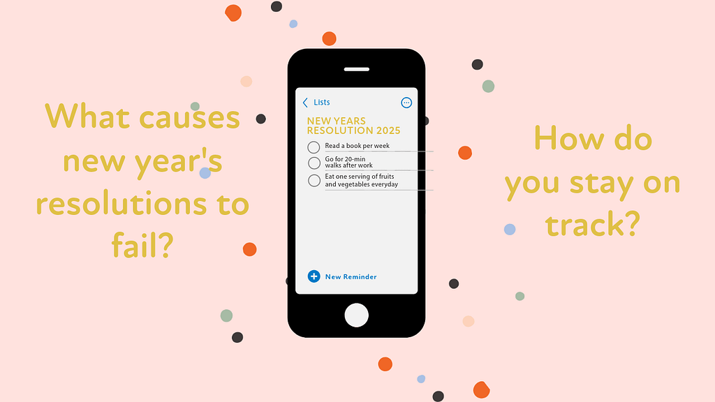 Why do new year's resolution fail and how do you stay on track?